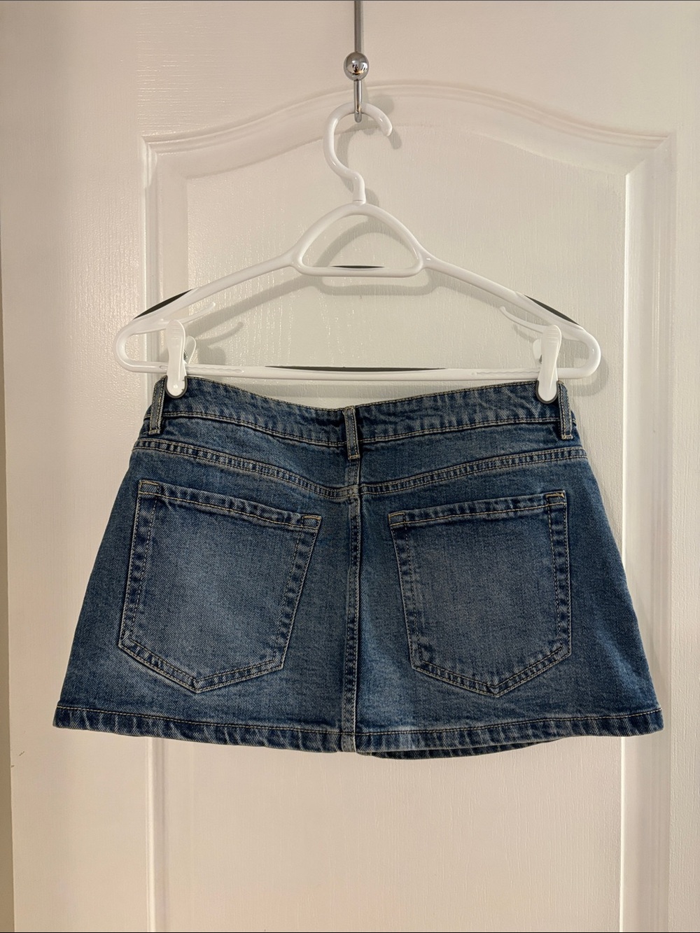 Garage Micro Denim Skirt - Picture 2 of 3